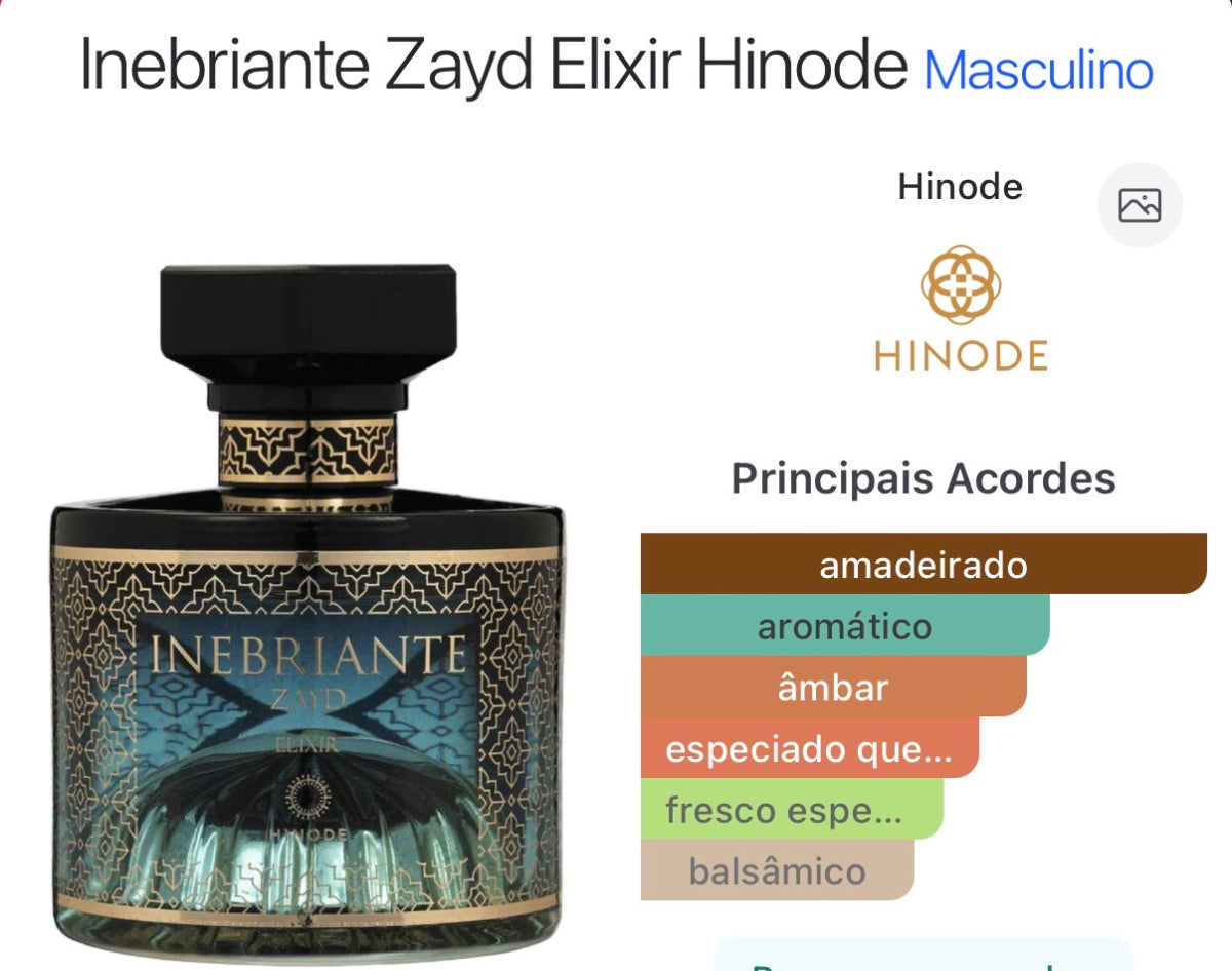 INEBRIANTE ZAYD ELIXIR 100ml