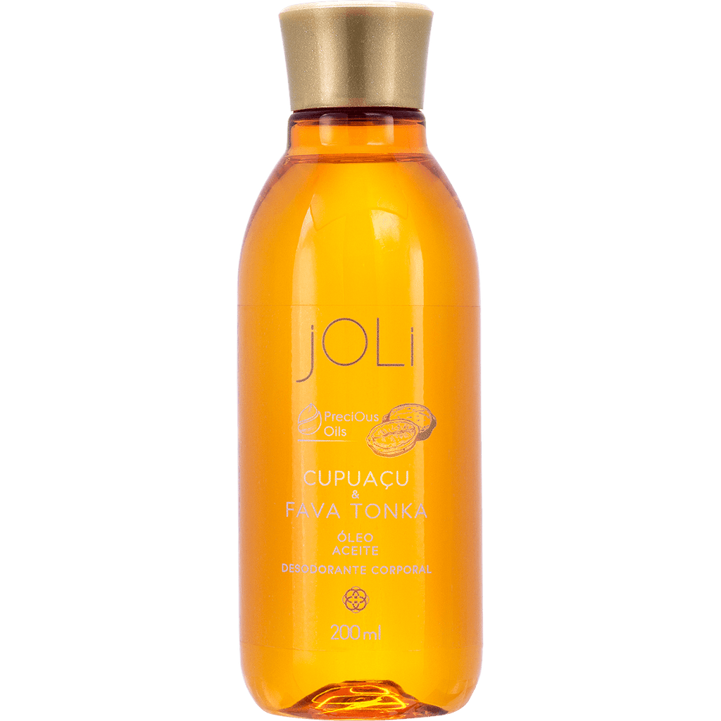 Óleo Desodorante Corporal Joli Cupuaçu e Fava Tonka 200ml