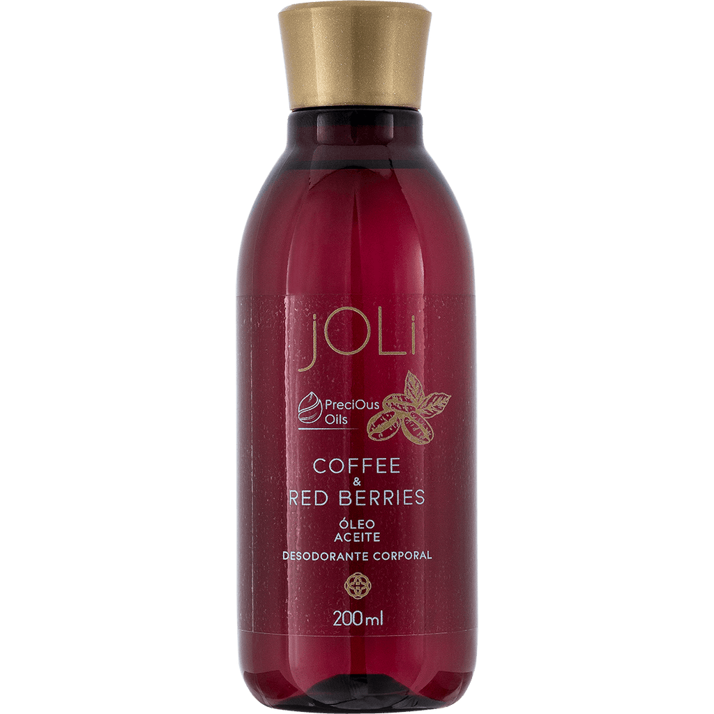 Óleo Desodorante Corporal Joli Café e Frutas Vermelhas 200ml