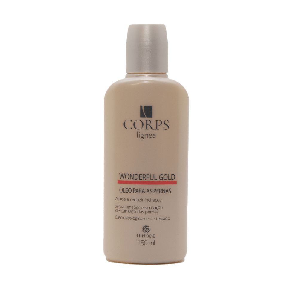 Óleo Para as Pernas Wonderful Gold Corps Lígnea 150ml