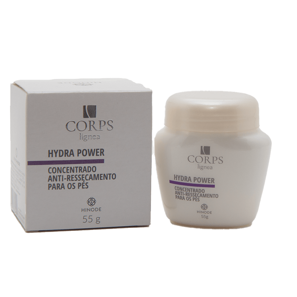 Concentrado Anti Ressecamento Para Pés Hidra Power Corps Lígnea 55g