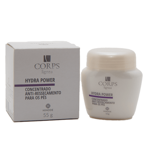 Concentrado Anti Ressecamento Para Pés Hidra Power Corps Lígnea 55g
