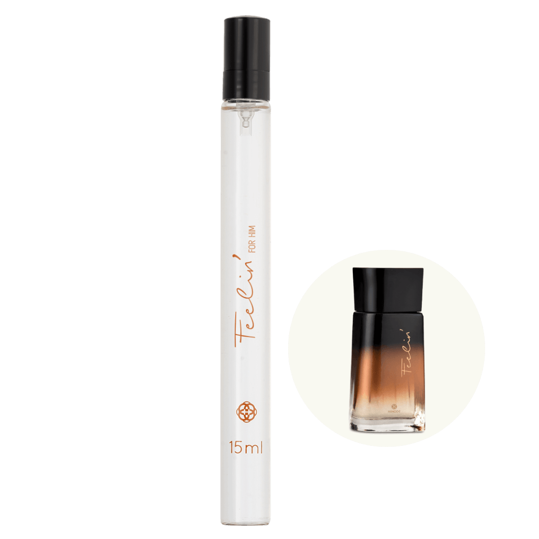 Feelin For Him Deo Colônia Pocket 15ml - Hinode