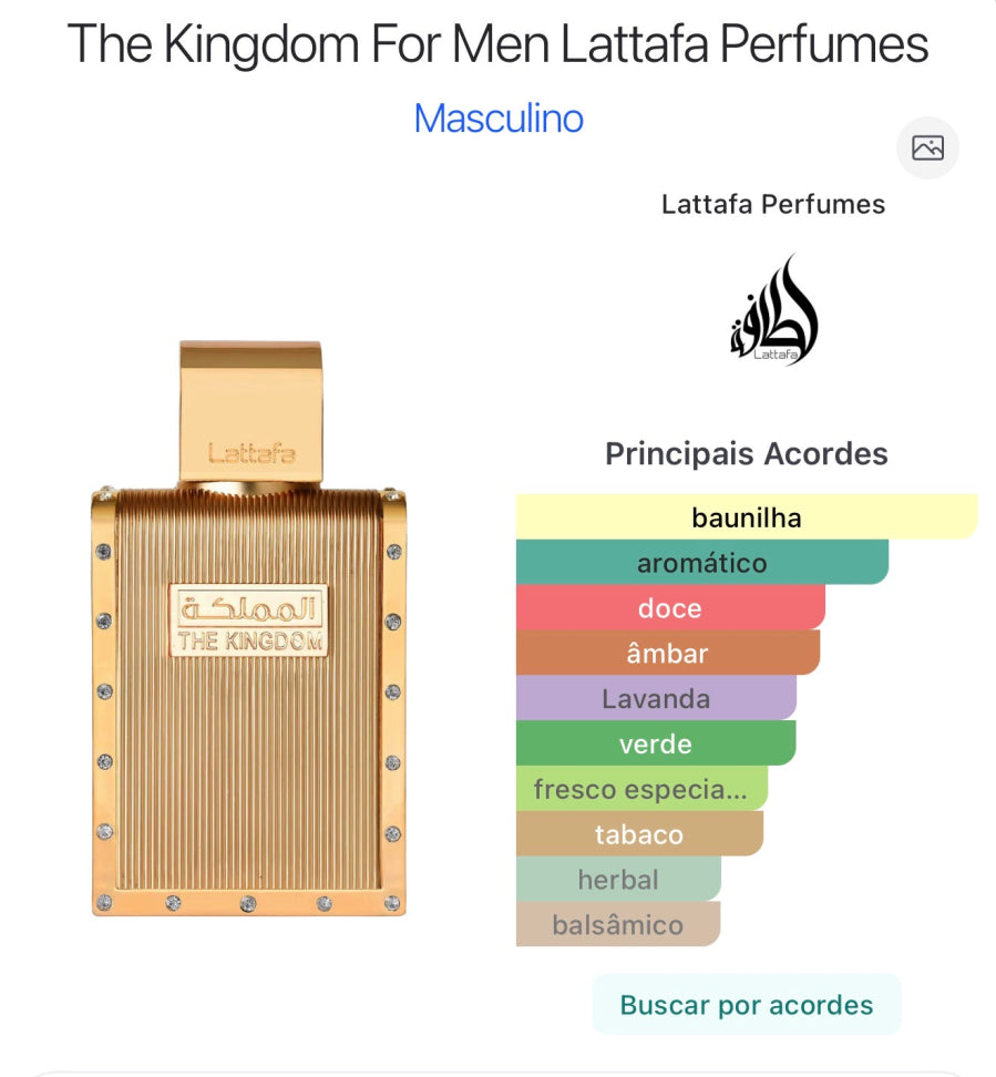 THE KINGDOM EDP MASC - LATAFFA