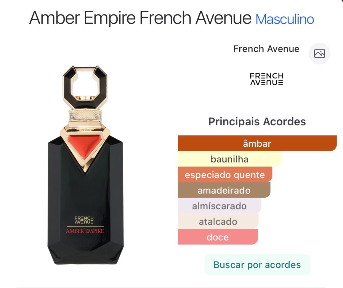 AMBER EMPIRE - FRENCH AVENUE