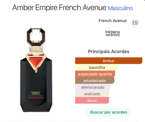 AMBER EMPIRE - FRENCH AVENUE