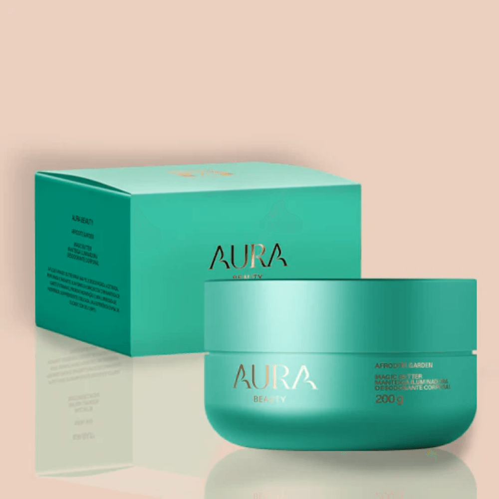 Manteiga Iluminadora Magic Butter Afrodite Garden AURA Beauty 200g