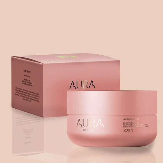 Manteiga Iluminadora Magic Butter Aurora Shine AURA Beauty 200g