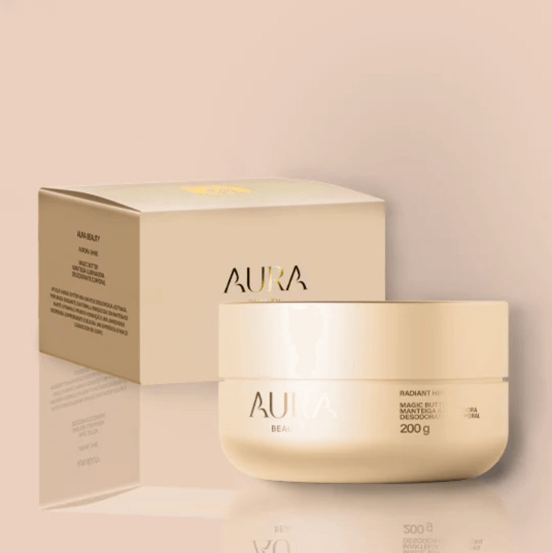 Manteiga Iluminadora Magic Butter Radiant Hera AURA Beauty 200g