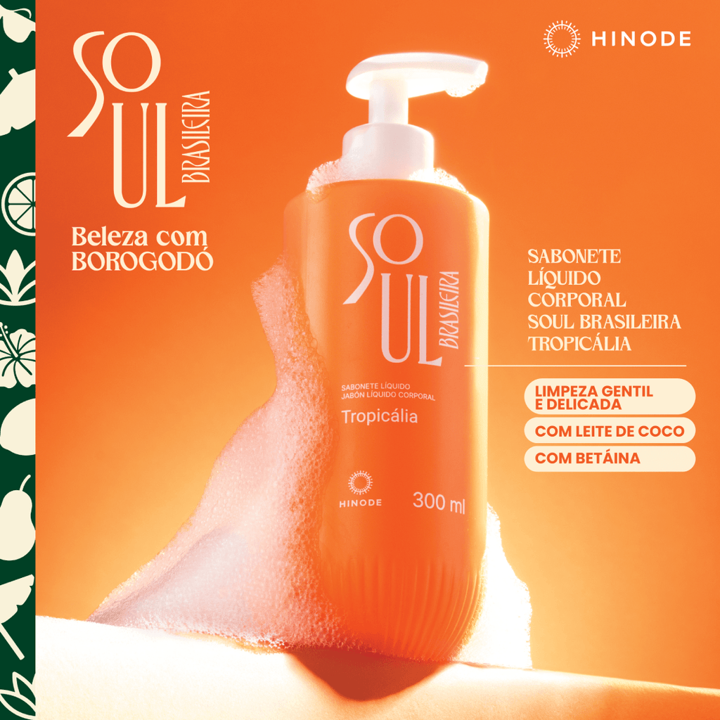 Sabonete Líquido Soul Brasileira Tropicália 300ml