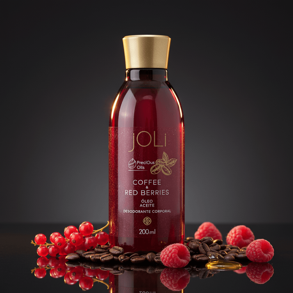 Óleo Desodorante Corporal Joli Café e Frutas Vermelhas 200ml