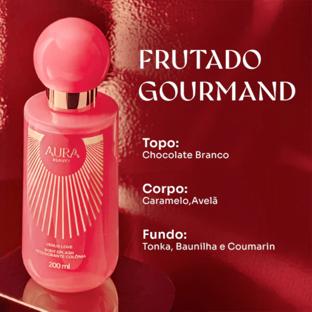 Body Splash Venus Love AURA Beauty 200ml